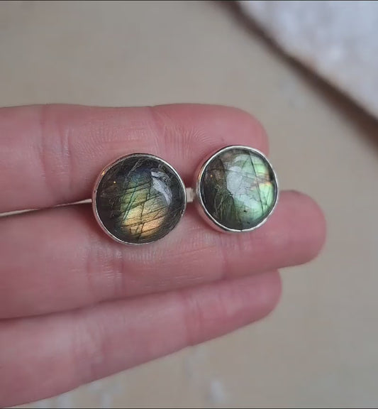 Boutons de manchette - Labradorites