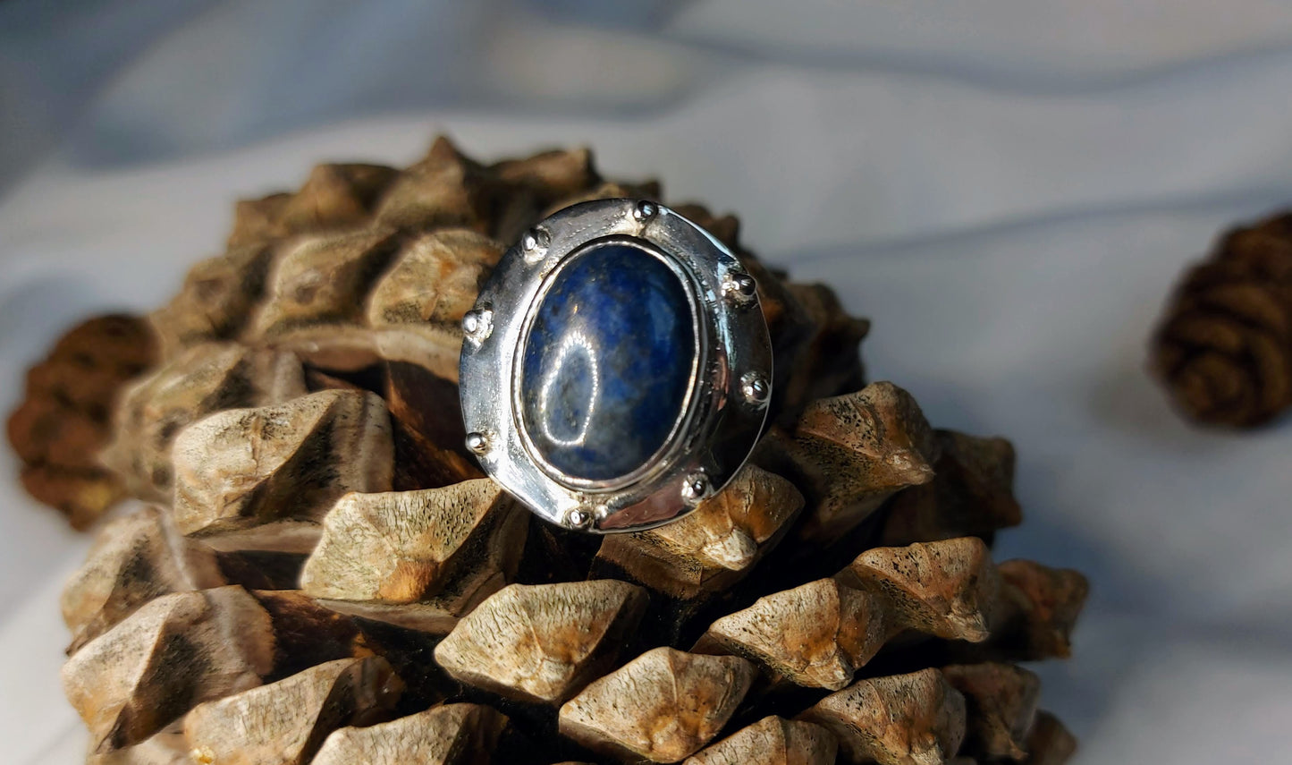 Bague Stellar - Lapis Lazuli